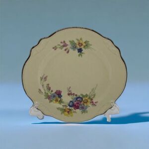 VINTAGE HOMER LAUGHLIN "BOUQUET" Dessert PLATE PATTERN 6.5"